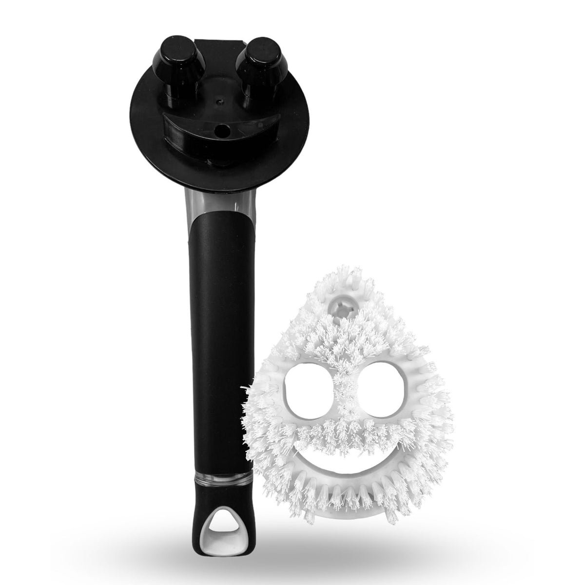 Scrub Moji - Smiling Sponge Handle - Smiling Scrub Brush Combo