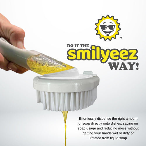 Scrub Moji - Smiling Scrub Brush Head For The Smiling Sponge Handle