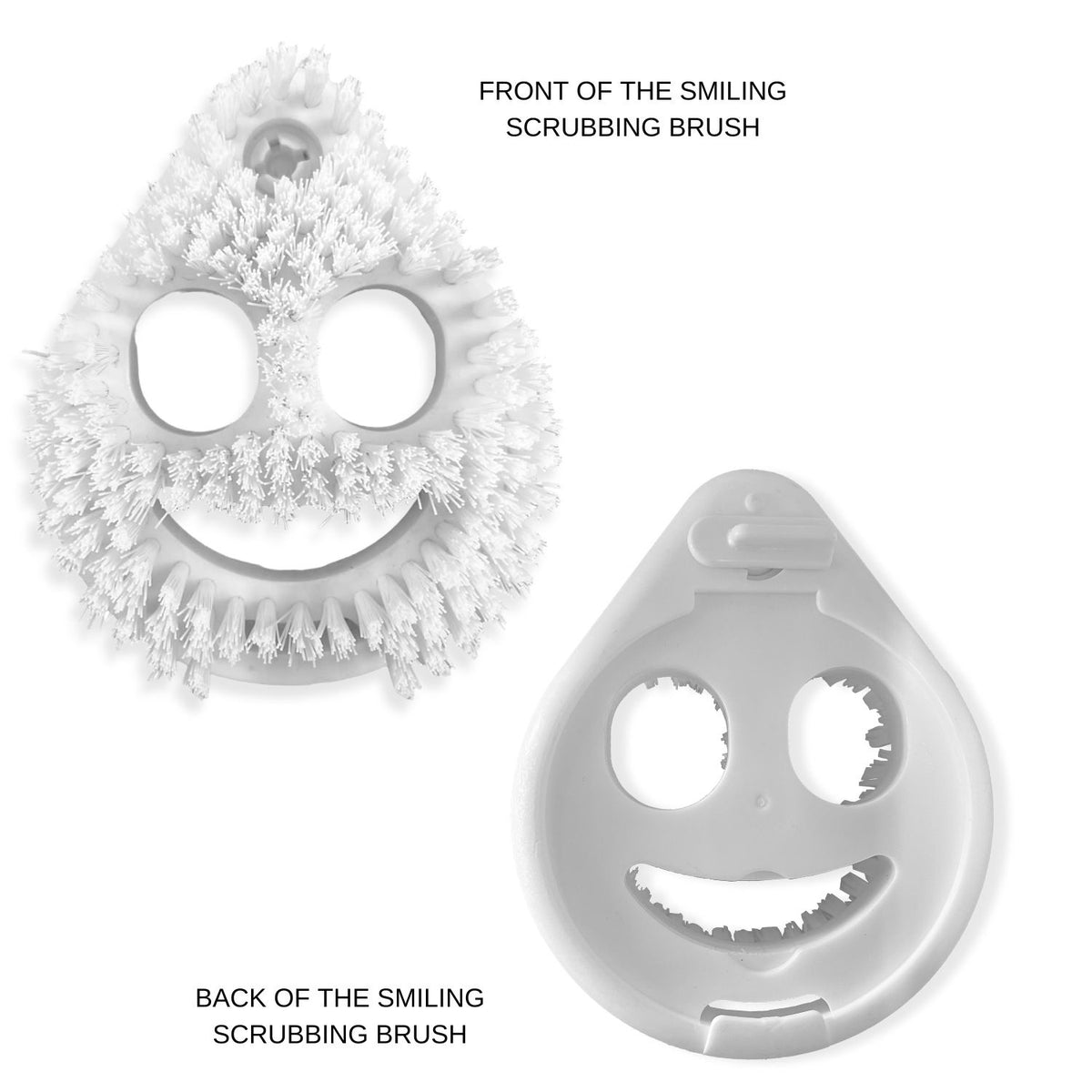 Scrub Moji - Smiling Scrub Brush Head For The Smiling Sponge Handle