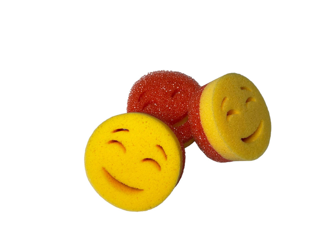 The Original Scrub Moji Temperature-Sensitive Scrubbing Sponge